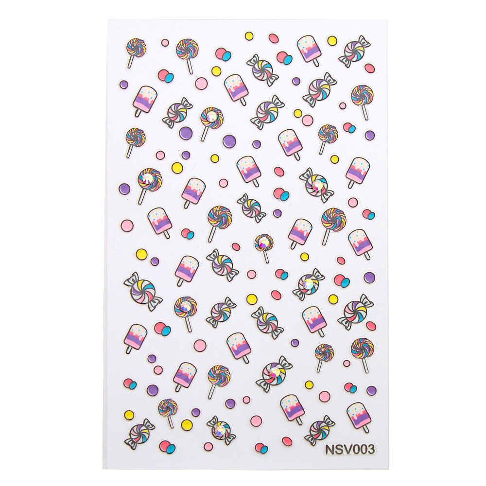 Candy Collection Nail Stickers,