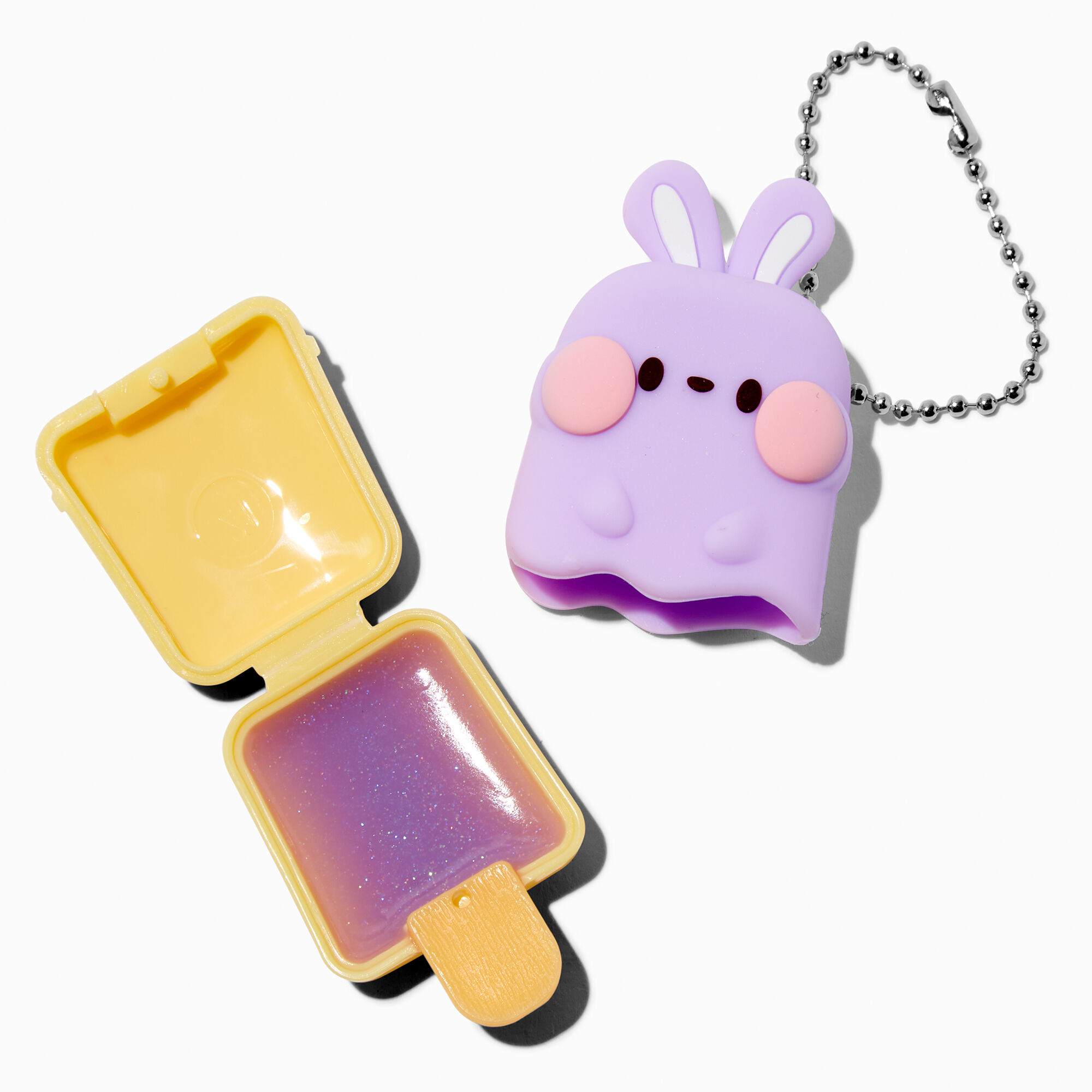 View Claires Pucker Pops Bunny Lip Gloss Cotton Candy Purple information
