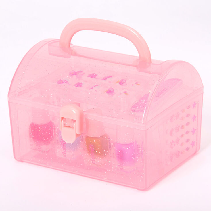 Claire&#39;s Club Springtime Nail Kit Treasure Chest,