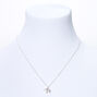 Silver 3D Elephant Pendant Necklace,