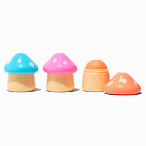 Rainbow Mushroom Lip Gloss Pot Set - 3 Pack,