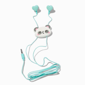 Panda Bear Silicone Earbuds &amp; Winder,