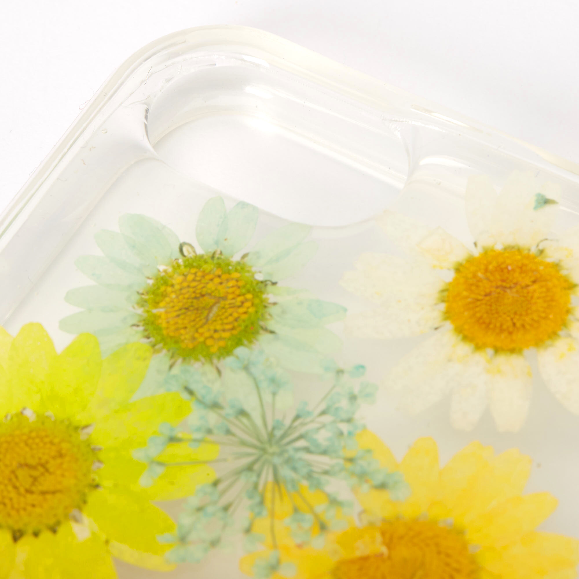 Rainbow Pressed Sunflower Phone Case - Fits iPhone 6/7/8/SE,