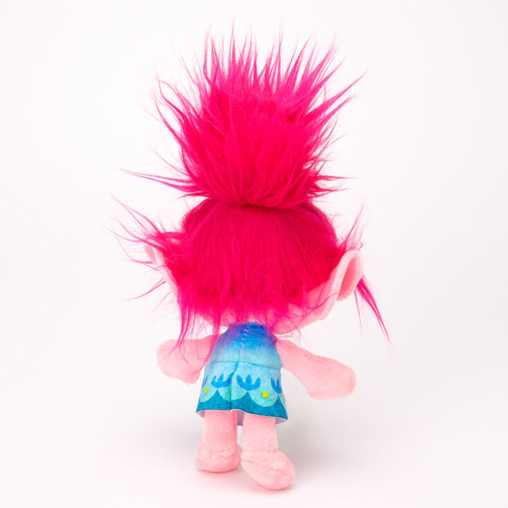 Peluche Poppy Les Trolls 2&nbsp;: Tourn&eacute;e mondiale - Rose,