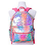 Reversible Sequin Rainbow Zig Zag Medium Backpack,