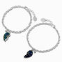 Best Friends Celestial Mood Split Heart Charm Bracelets - 2 Pack,