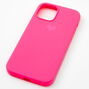 Neon Pink Heart Phone Case - Fits iPhone&reg; 12/12 Pro,