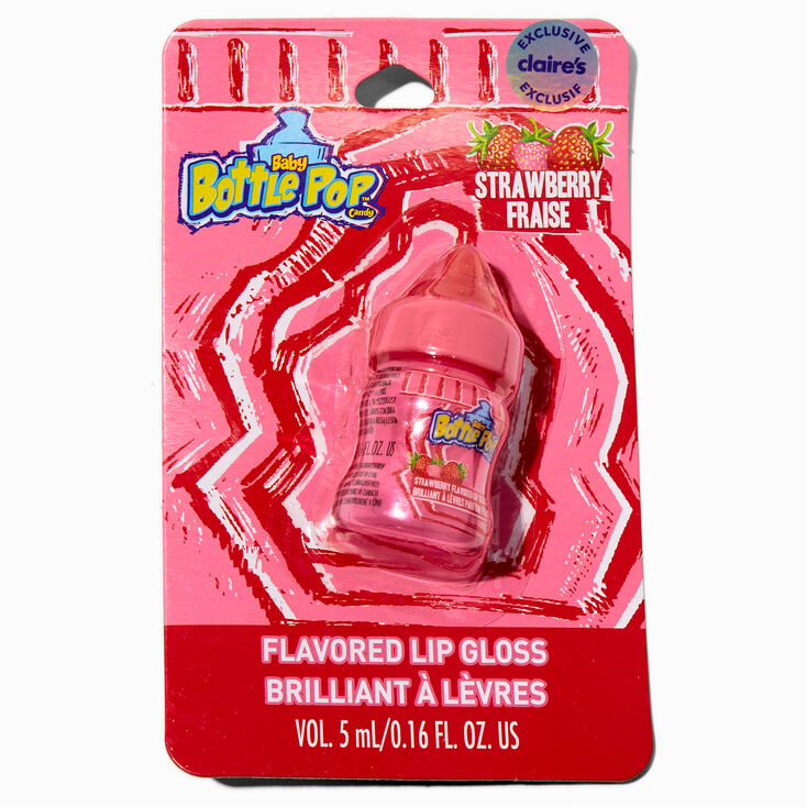 Baby Bottle Pop&trade; Candy Claire&#39;s Exclusive Flavored Lip Gloss,