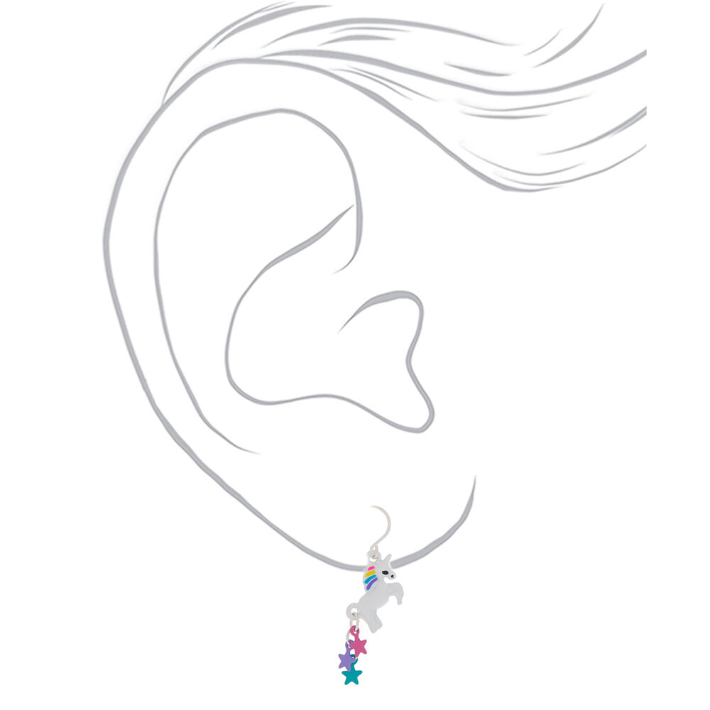 Pendantes motif licorne étoilé 2,5 cm,