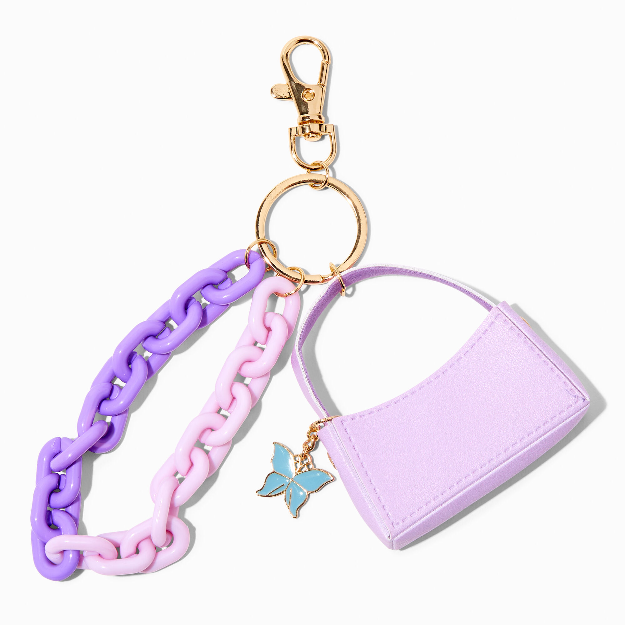 Purple store mini purse