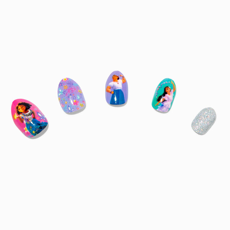 Disney Stitch Claire's Exclusive Varsity Stiletto Press On Faux Nail Set -  20 Pack