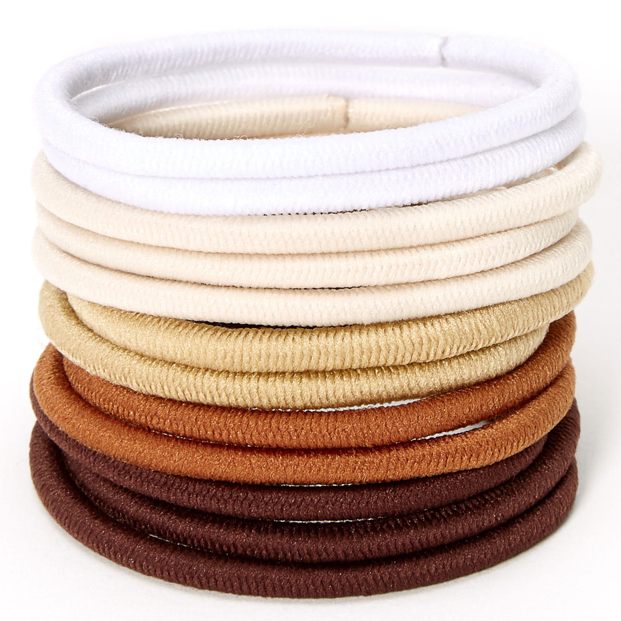 Brown Blend Hair Bobbles - 12 Pack,