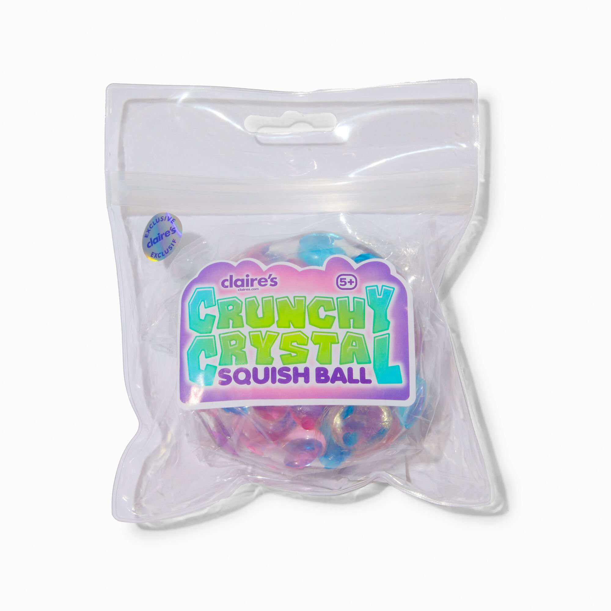 Purple, Mint, & Tinsel Ombré Faux Hair Tie,