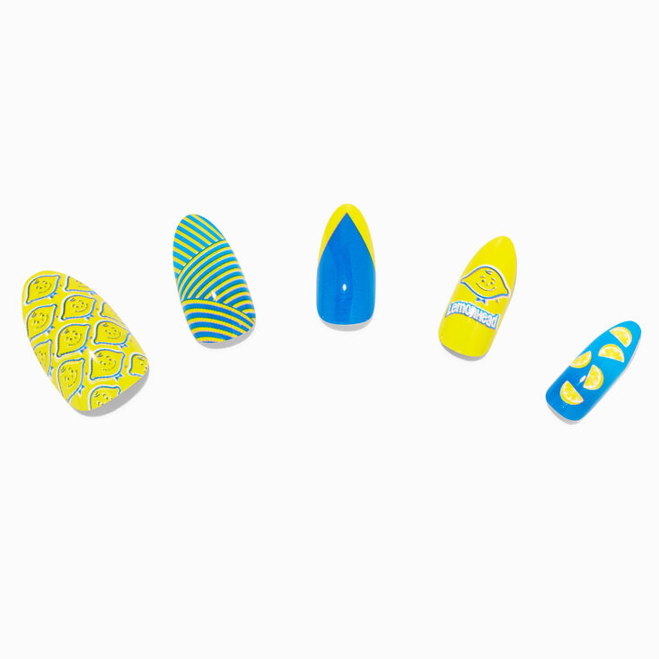 Lemonhead&reg; Claire&#39;s Exclusive Stiletto Vegan Faux Nail Set - 24 Pack,