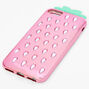 Pink Chrome Strawberry Protective Phone Case - Fits iPhone&reg; 6/7/8/SE,