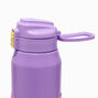 Pink &amp; Purple Colourblock Stainless Steel Water Bottle,