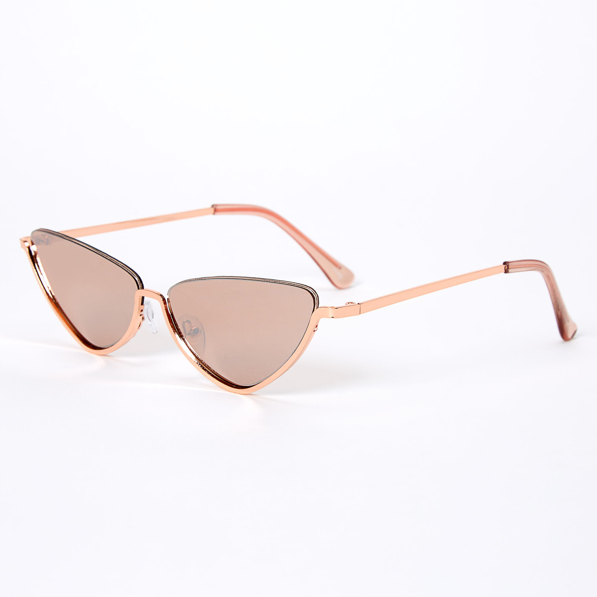 Rimless cat best sale eye sunglasses