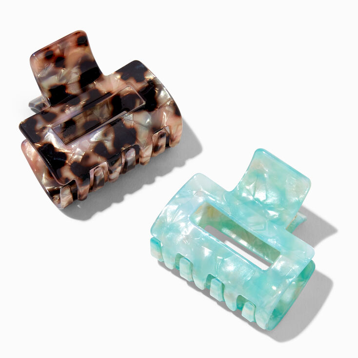 Tortoiseshell Hair Claws - 2 Pack,