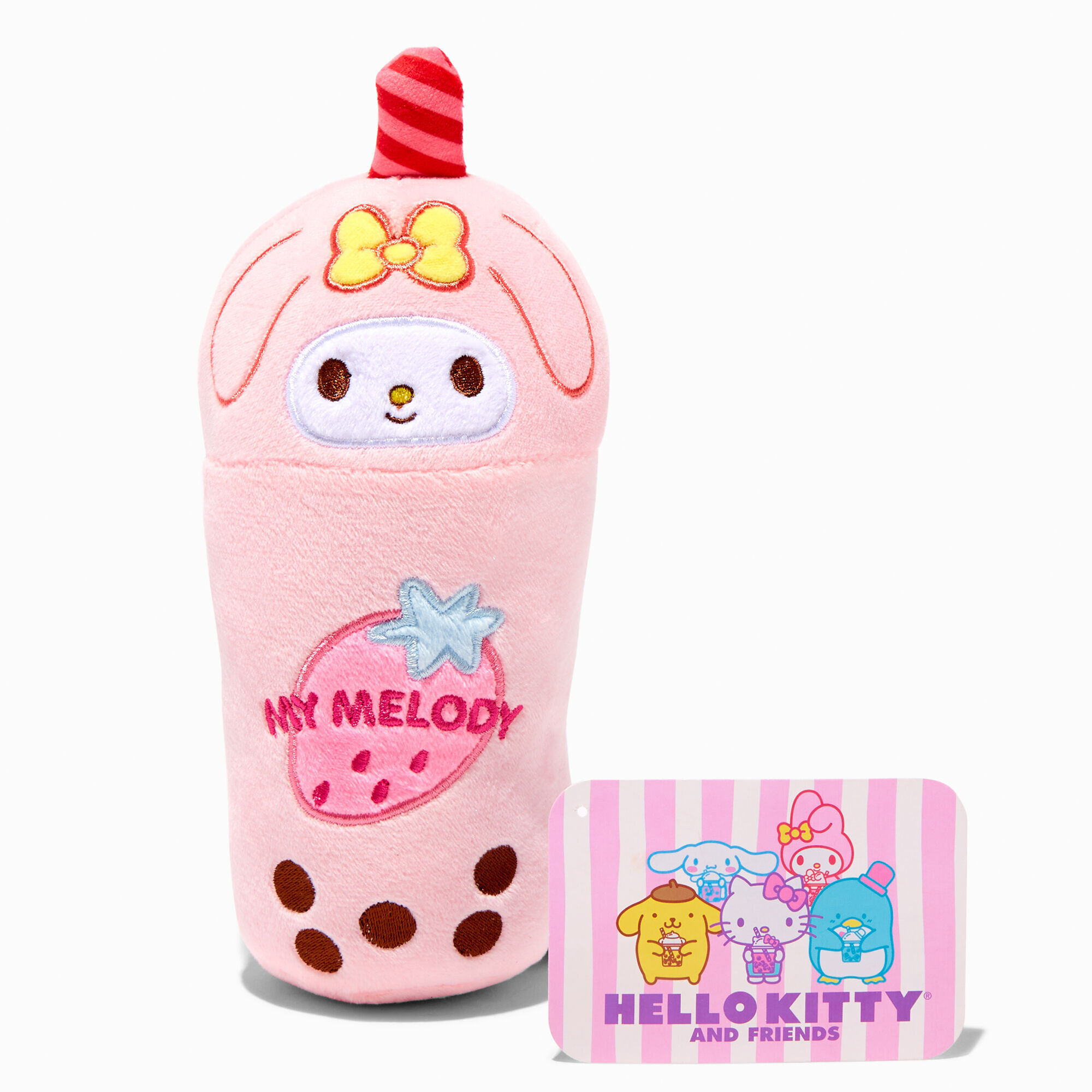 View Claires Hello Kitty And Friends My Melody Boba Soft Toy Pink information