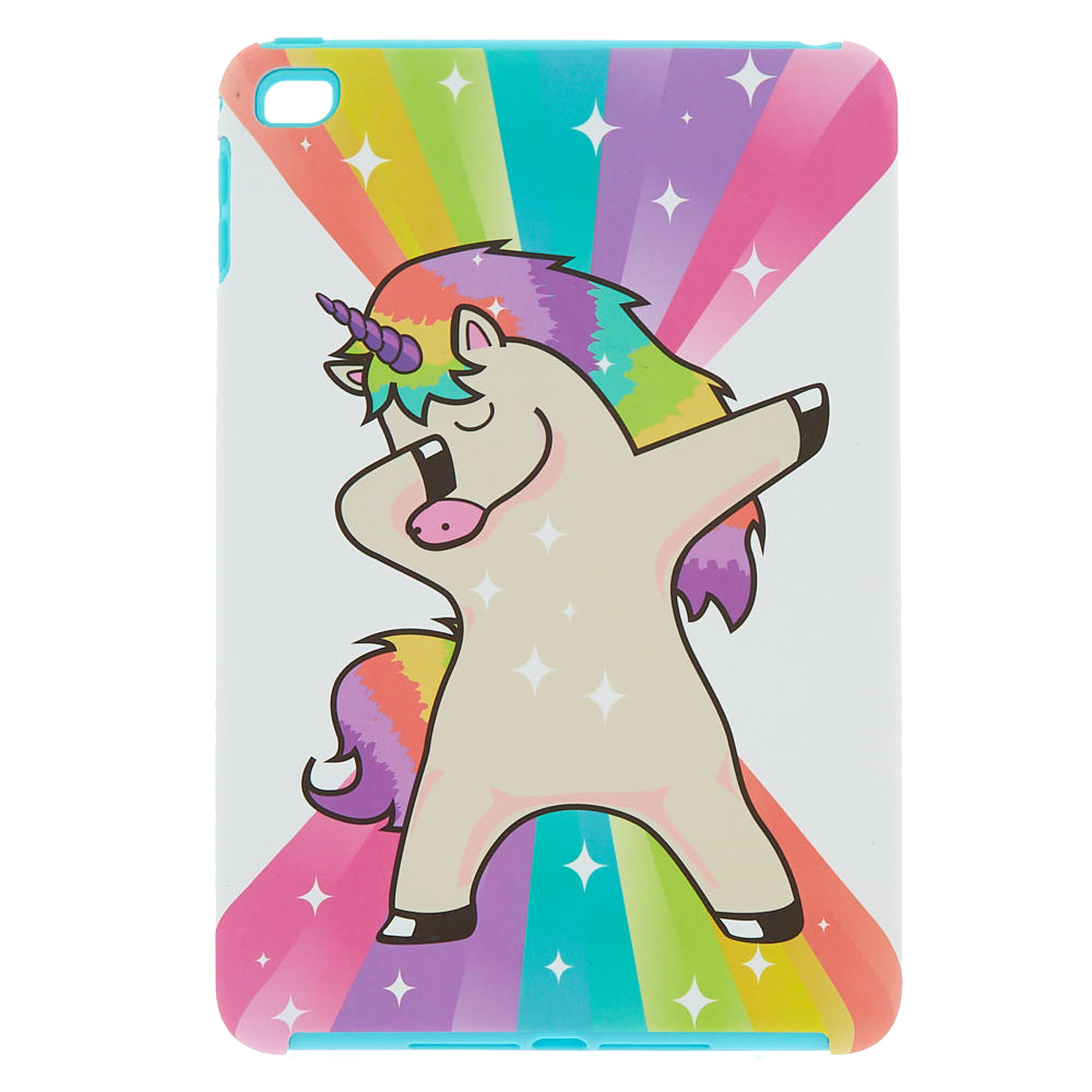 Rainbow Rock Star Dabbing Unicorn Ipad Mini Protective Case
