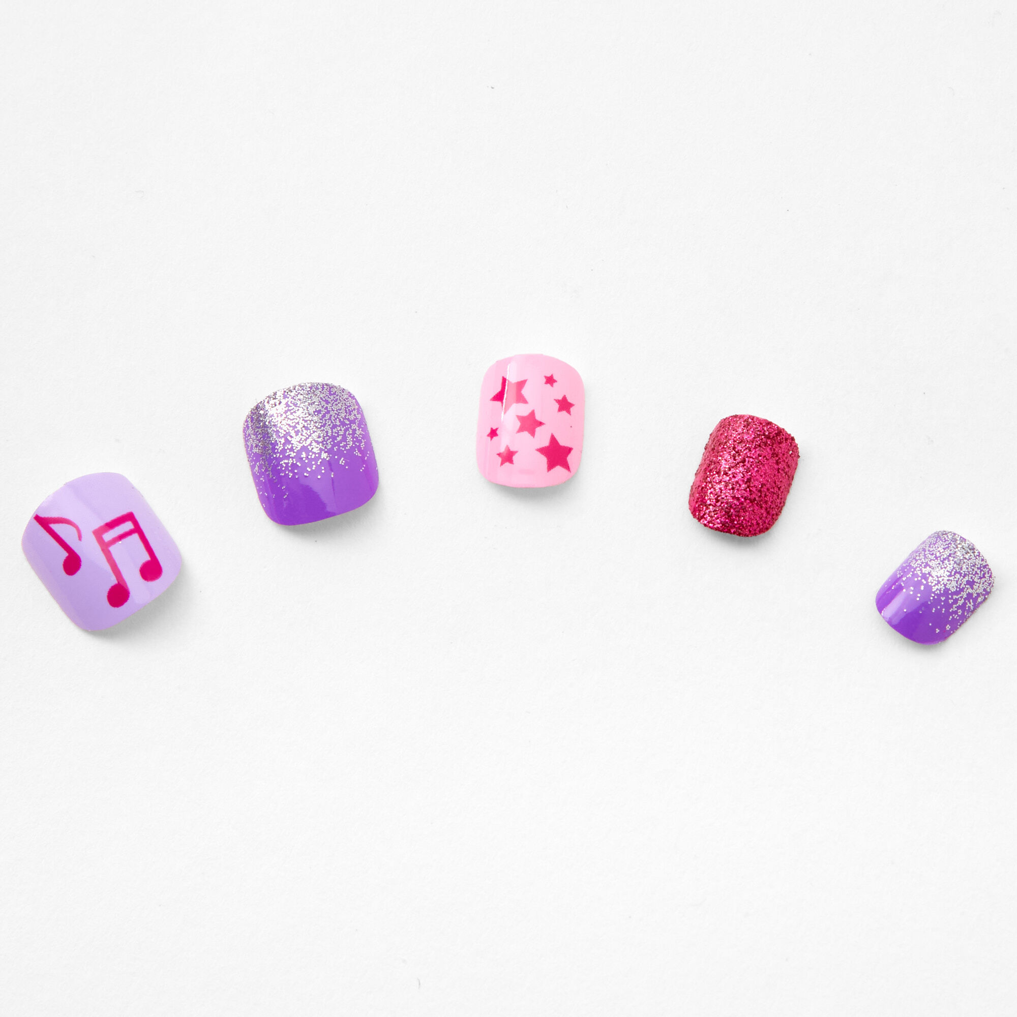 Love, Diana™ Square Press On Faux Nail Set - Rockstar,