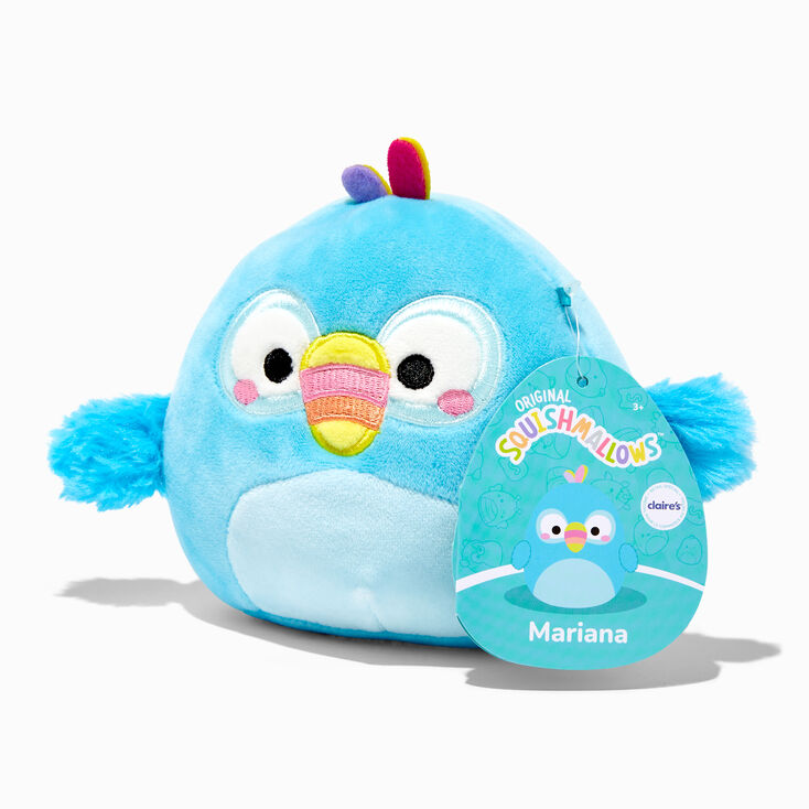 Squishmallows&trade; Claire&#39;s Exclusive 5&quot; Toucan Soft Toy,