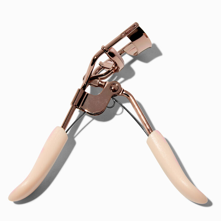 Pink Floral Eyelash Curler,