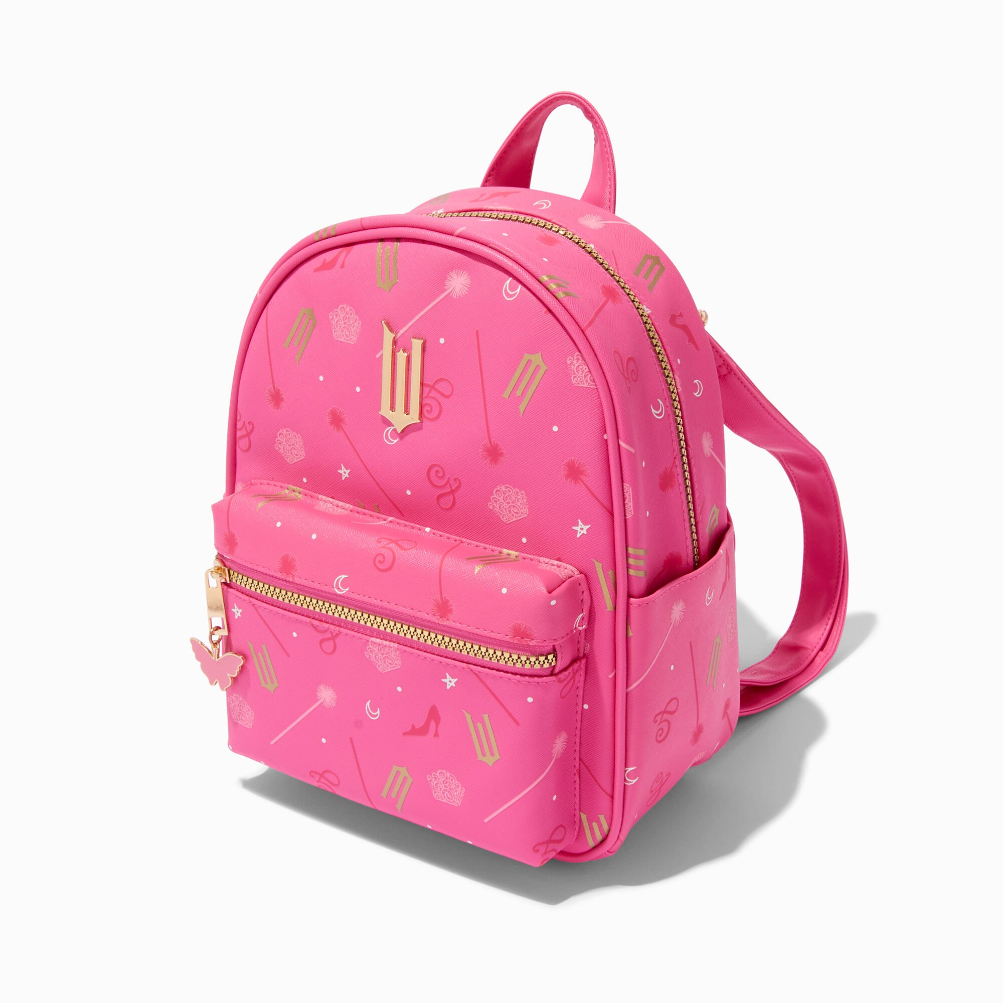 Wicked Claire s Exclusive Pink Small Backpack Claire s US