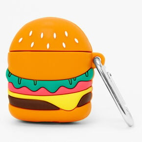 Cheeseburger Silicone Earbud Case Cover - Compatible With Apple AirPods,