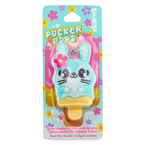 Pucker Pops&reg; Jade the Bunny Lip Gloss - Blue Raspberry,