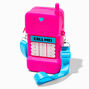 Pink Phone Jelly Crossbody Bag,