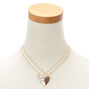 Best Friends Love You To The Moon Pendant Necklaces - 2 Pack,