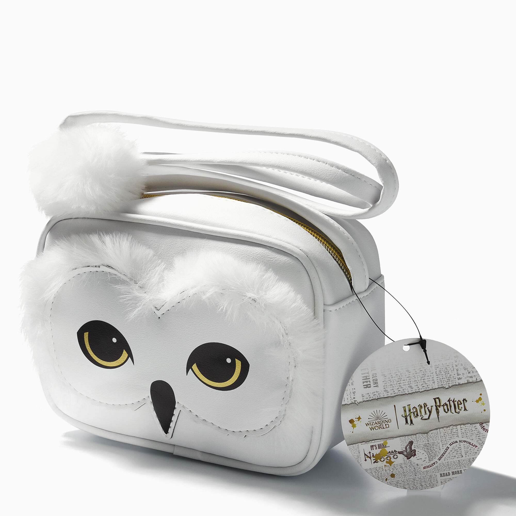 View Claires Harry Potter Hedwig Crossbody Bag information