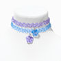 Best Friends Daisy Tattoo Choker Necklaces - 2 Pack,
