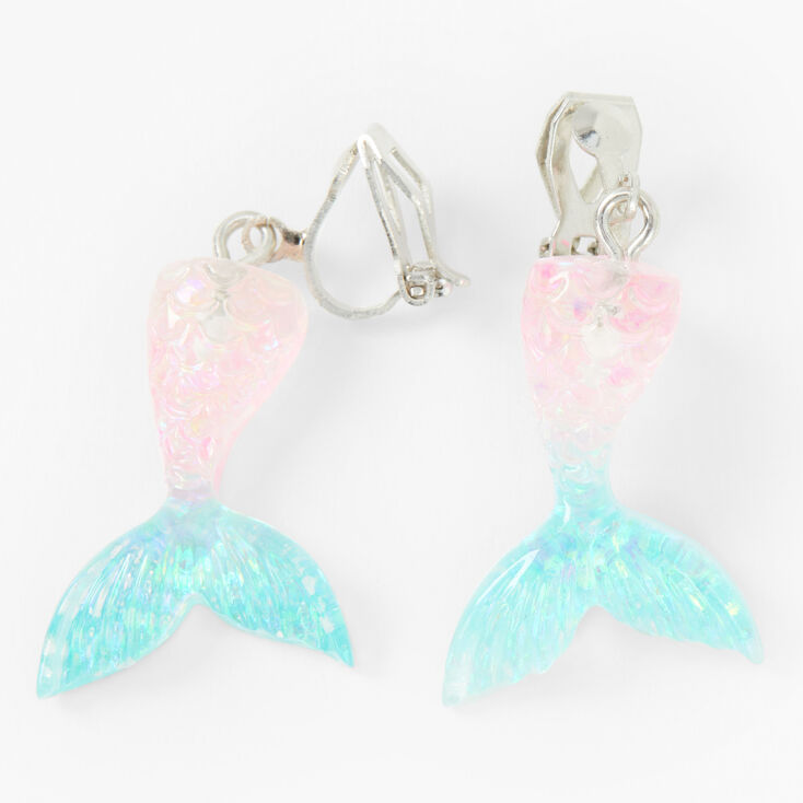 Mermaid Stick on Earrings