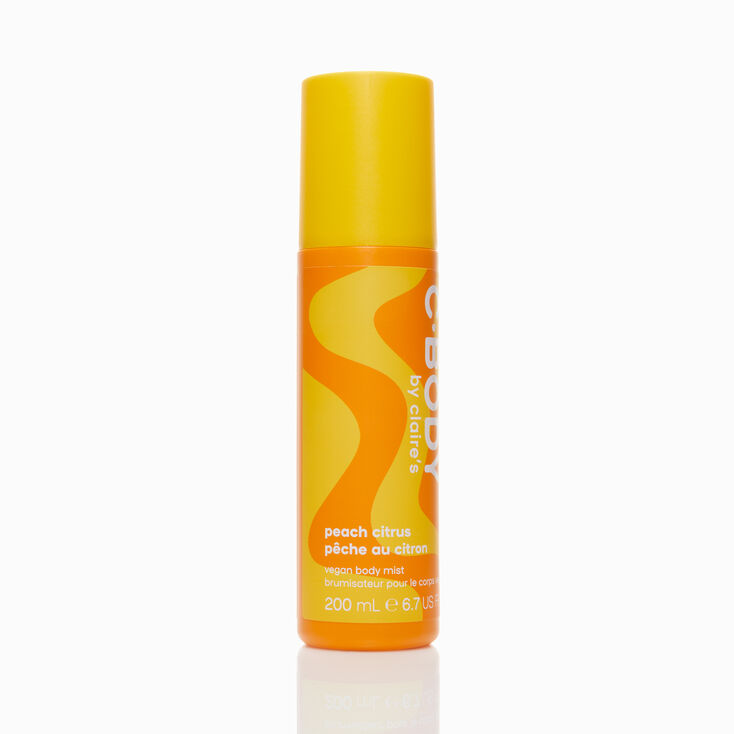 C.Body by Claire&#39;s Peach Citrus Vegan Body Mist,