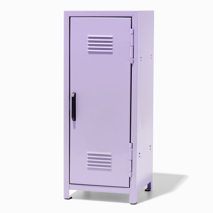 Purple Mini Locker Storage Decor,