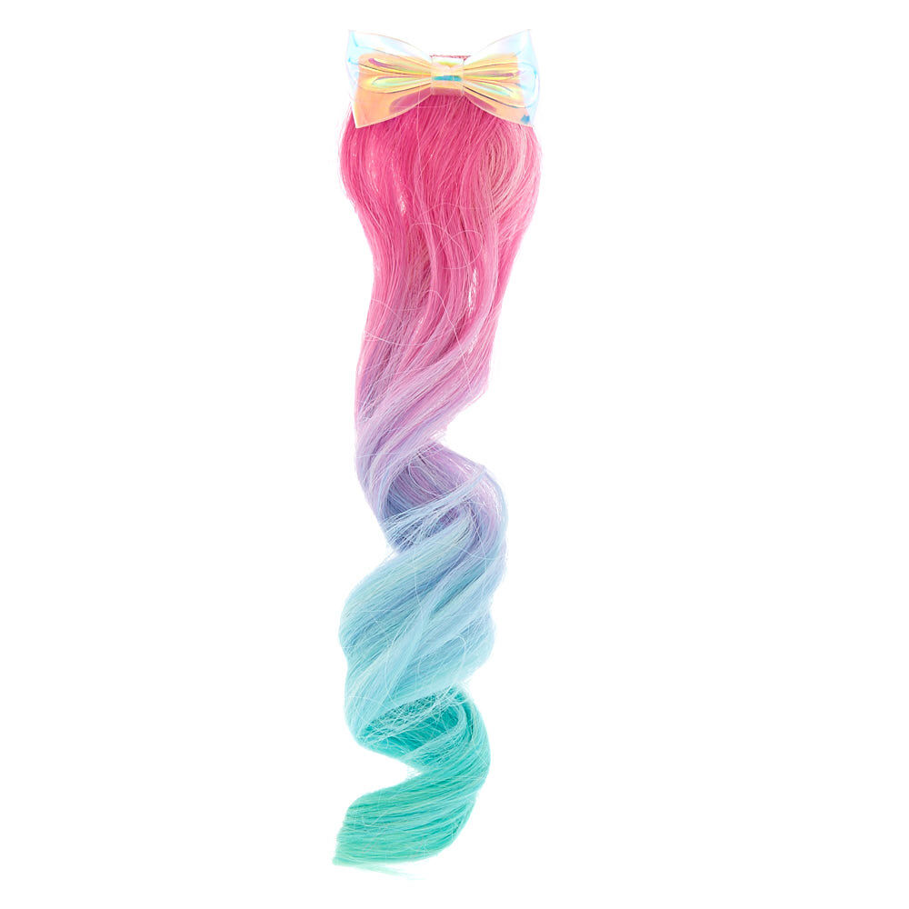Claire's Club Glow In The Dark Faux Hair Barrette,