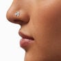 Piercings de nez aux d&eacute;corations vari&eacute;es 0,8&nbsp;mm en titane couleur dor&eacute;e - Lot de 6,