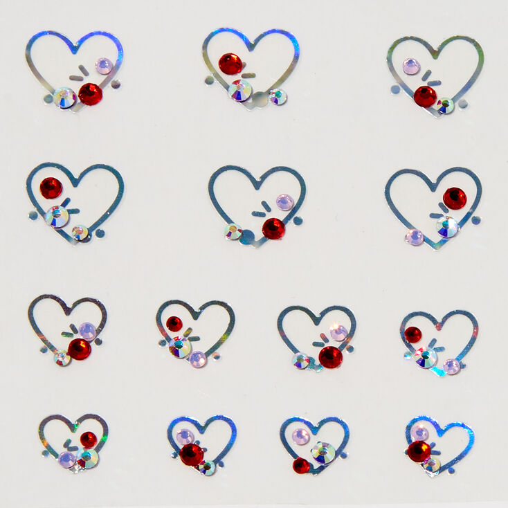 Mini Hearts Body Gems,