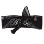 Black Paisley Bandana Headwrap,