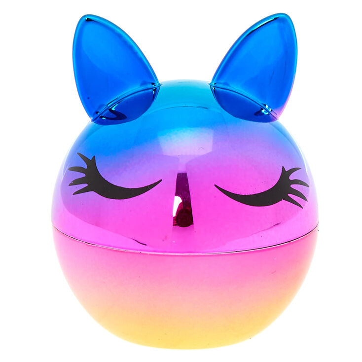 Rainbow Holographic Bunny Lip Balm - Strawberry,