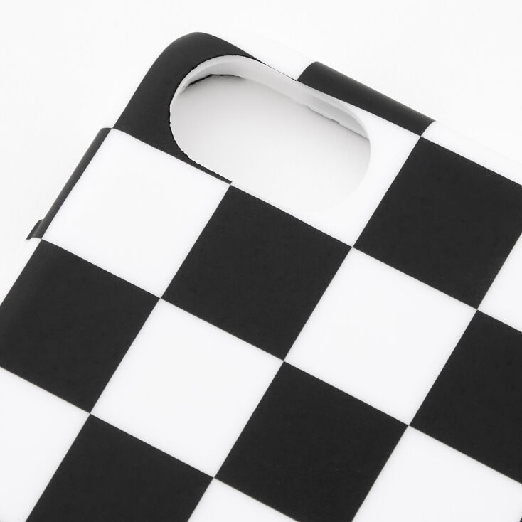 Black and white checkerboard for iPhone12 Apple 11 makeup mirror