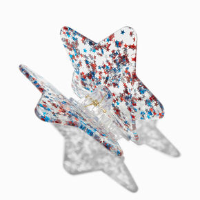 Stars &amp; Stripes Confetti Hair Claw,