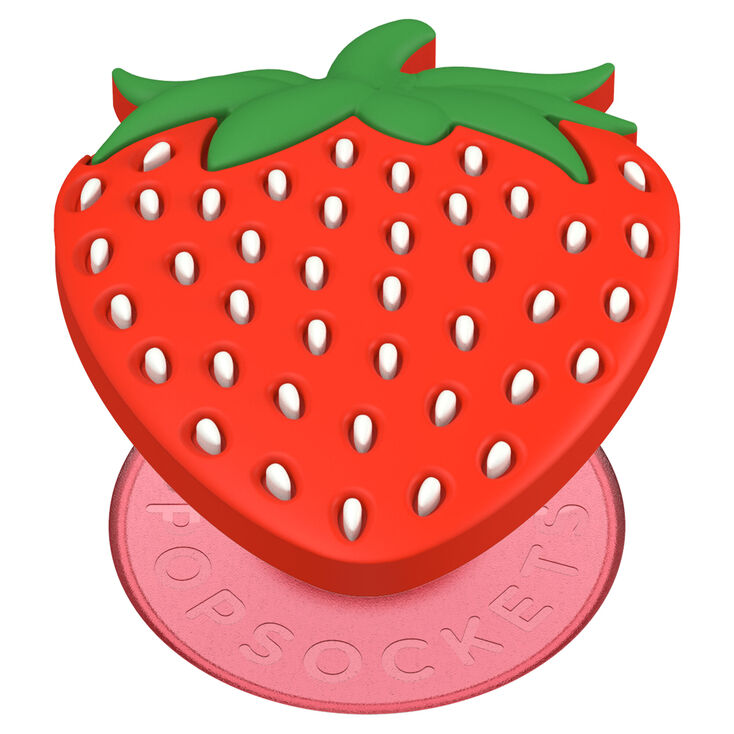 PopSockets Swappable PopGrip - Strawberry,