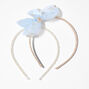Claire&#39;s Club Pearl Loopy Bow Headbands - 2 Pack,