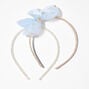 Claire&#39;s Club Pearl Loopy Bow Headbands - 2 Pack,