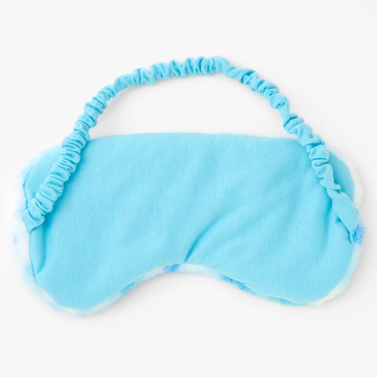 Plush Ocean Tie Dye Sleeping Mask,