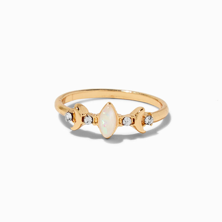 Gold-tone Celestial Mixed Rings - 10 Pack