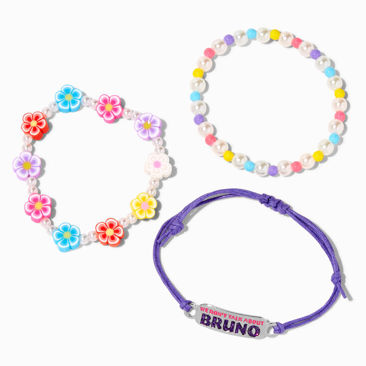 Disney Encanto Beaded Stretch Bracelets - 3 Pack,